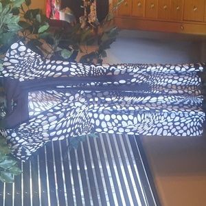 Brown & White Polka Dot Dress